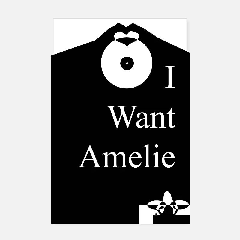Ich will Amelie Poster 20x30 cm