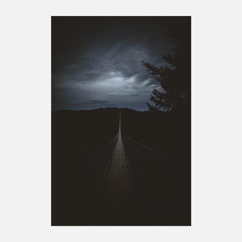 Suivez la lumière Poster 20 x 30 cm