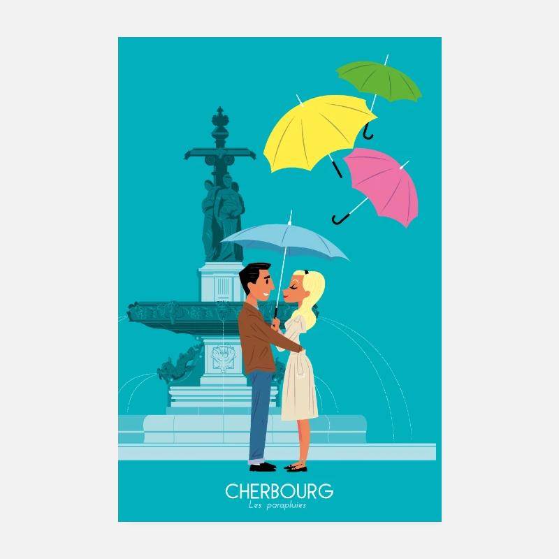 CHERBOURG Poster 20x30 cm
