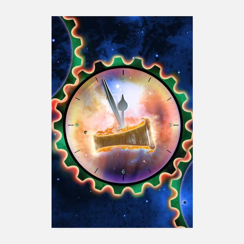 God's Time Cycle Poster 8" x 12" (20x30 cm)