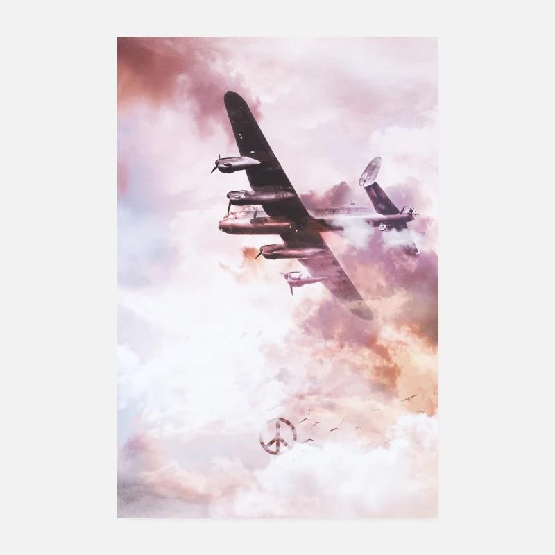 Peace Bomber Poster 8" x 12" (20x30 cm)