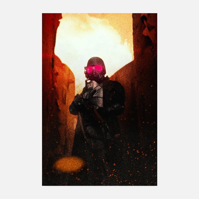 Apocalpyse 3 - Poster 20 x 30 cm - blanc
