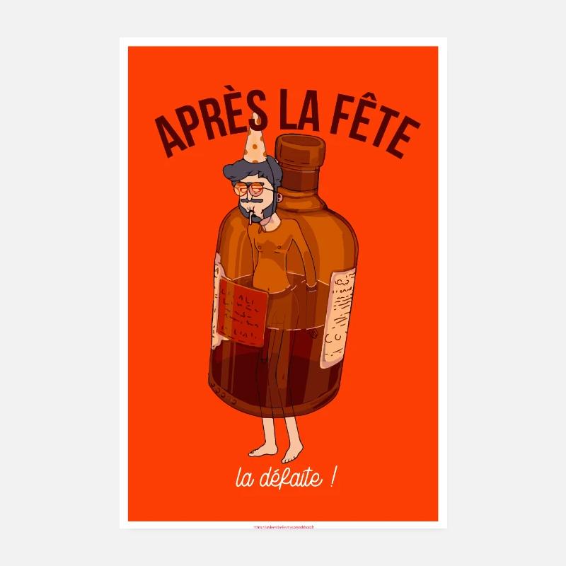 Poster Alcool de fête Poster 20 x 30 cm