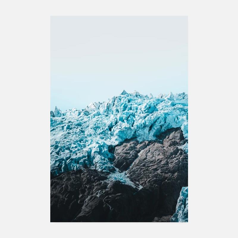 Glacier Poster 20 x 30 cm