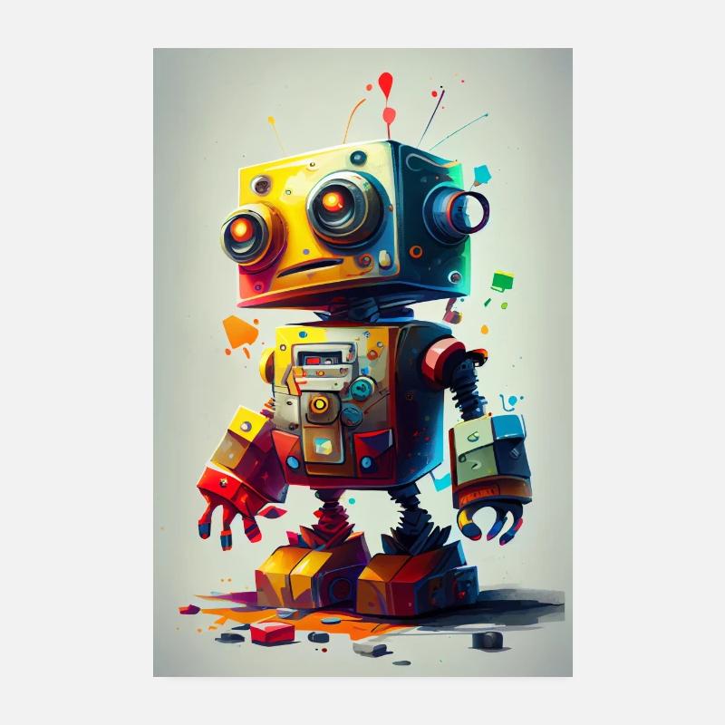 Roboter 03 Poster 20x30 cm