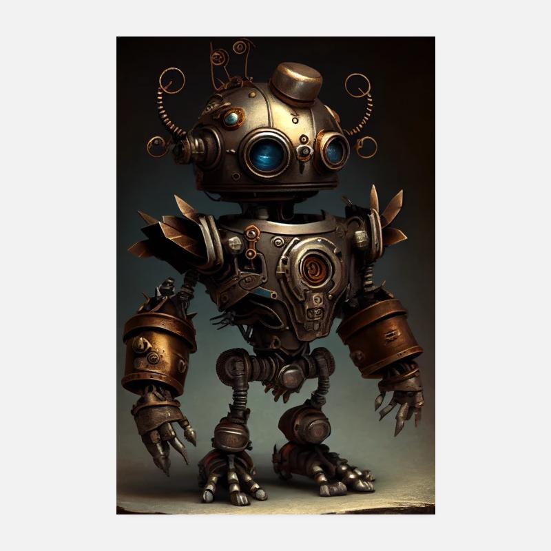 Roboter 02 Poster 20x30 cm