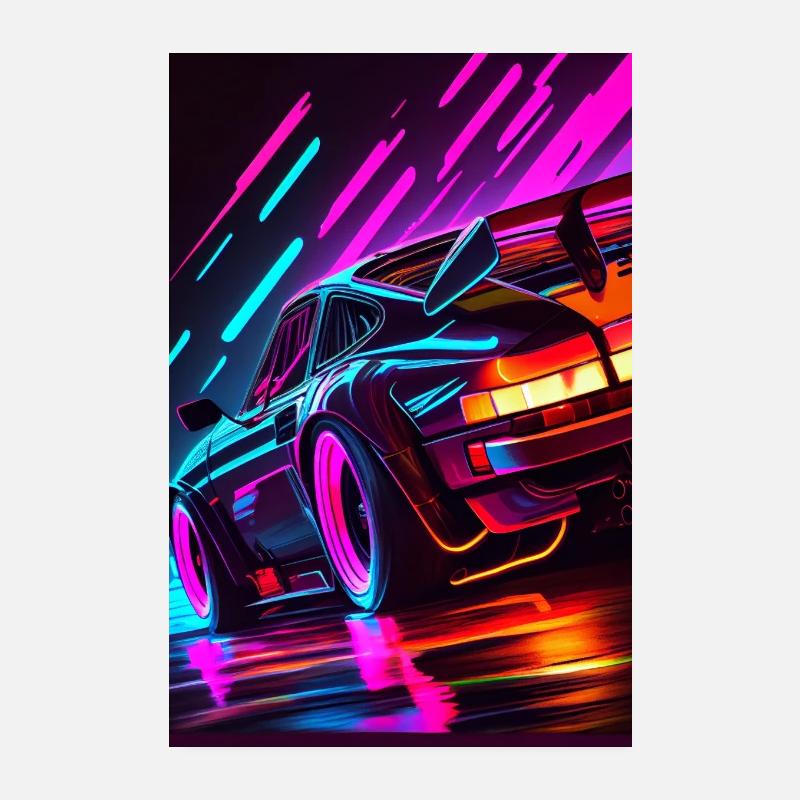 RetroWave 03 Poster 20x30 cm