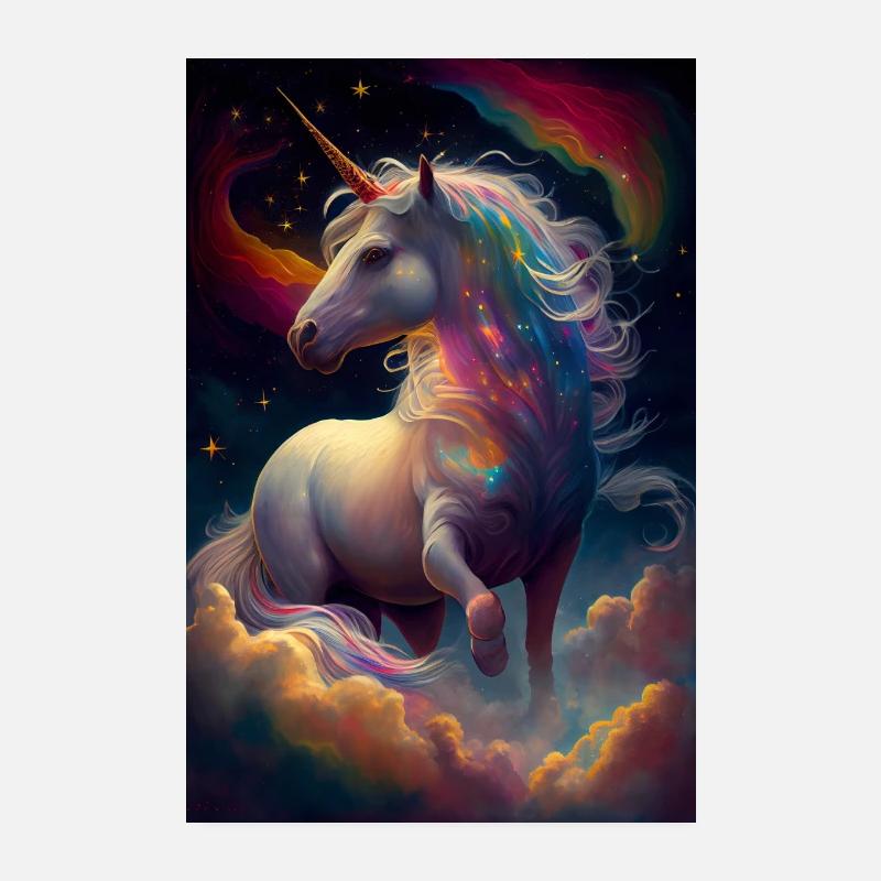 Einhorn 03 Poster 20x30 cm