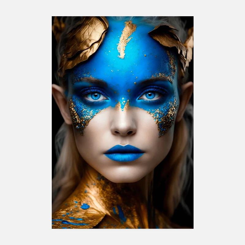 Dame Schtroumpfs 1 Poster 20 x 30 cm