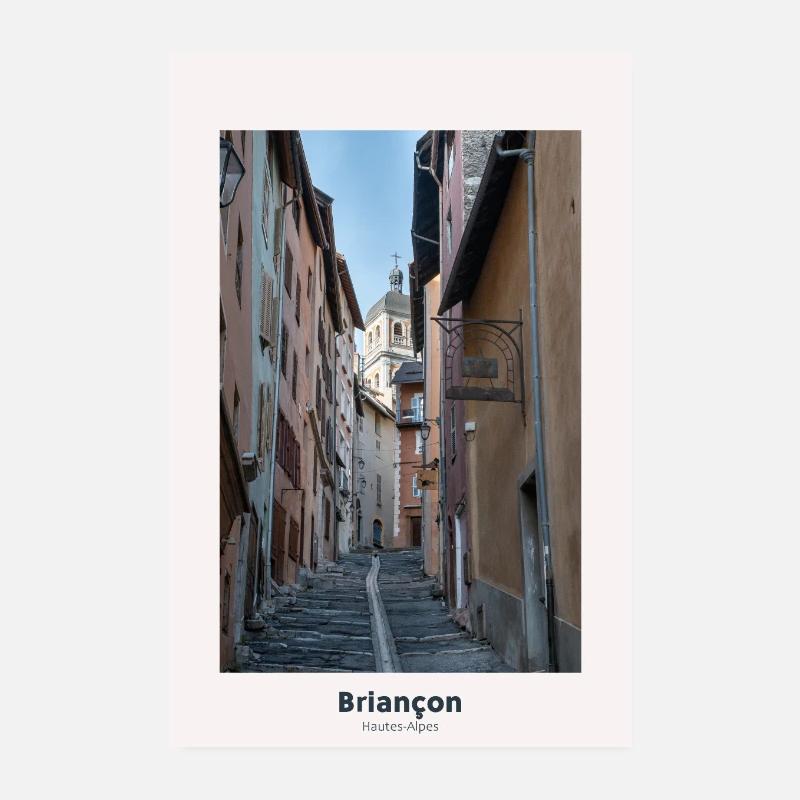 Little gargoyle in Briançon in autumn Poster 8" x 12" (20x30 cm)