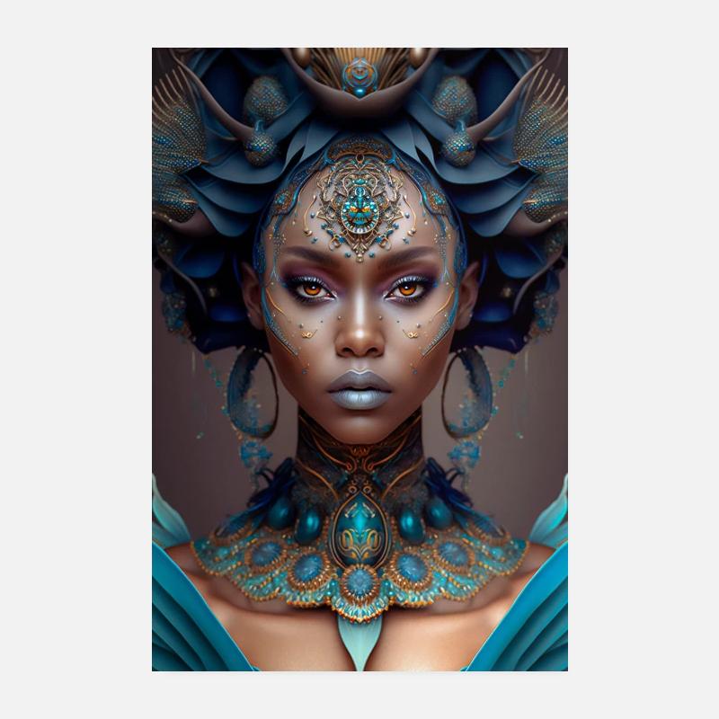 Lady Génie 1 Poster 20 x 30 cm