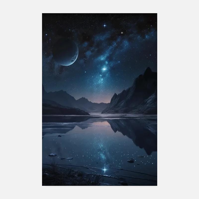 Aux confins de l’univers Téléphone & Affiche Poster 20 x 30 cm