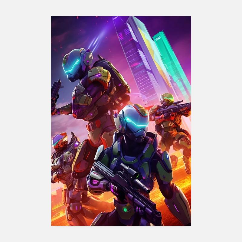 "Future Warriors" Poster 8" x 12" (20x30 cm)