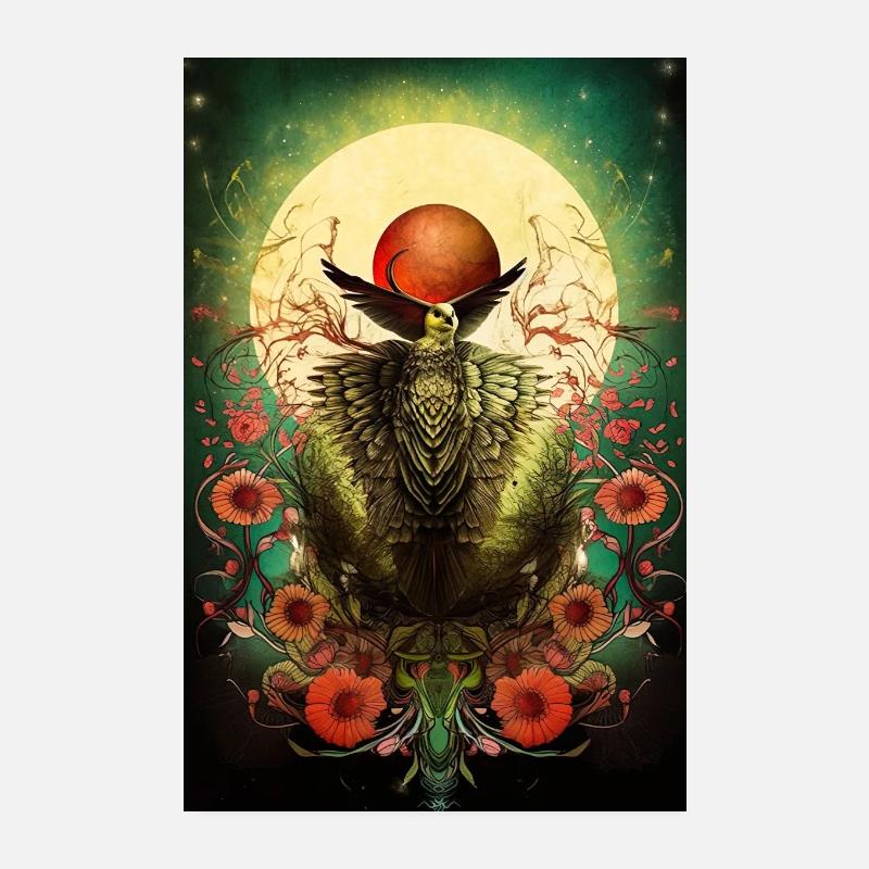 Fleur de nuit Poster 20 x 30 cm