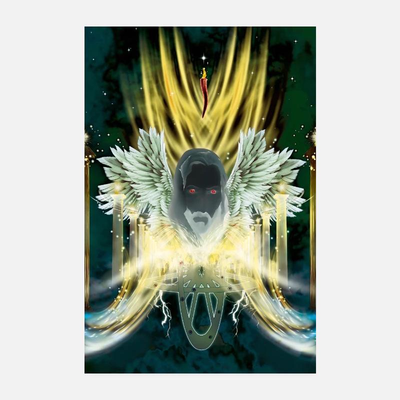 Das Menschenwesen - Poster 20x30 cm - Weiß