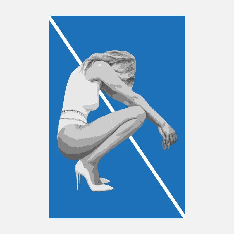 poster sexy mädchen pin up comic pop art Poster 20x30 cm