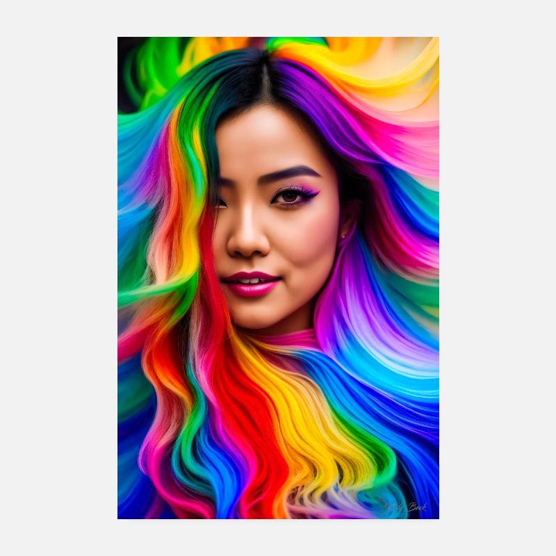 Néon Beauté 6 Poster 20 x 30 cm