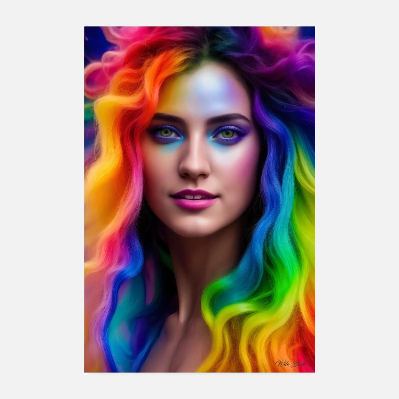 Néon Beauté 1 Poster 20 x 30 cm