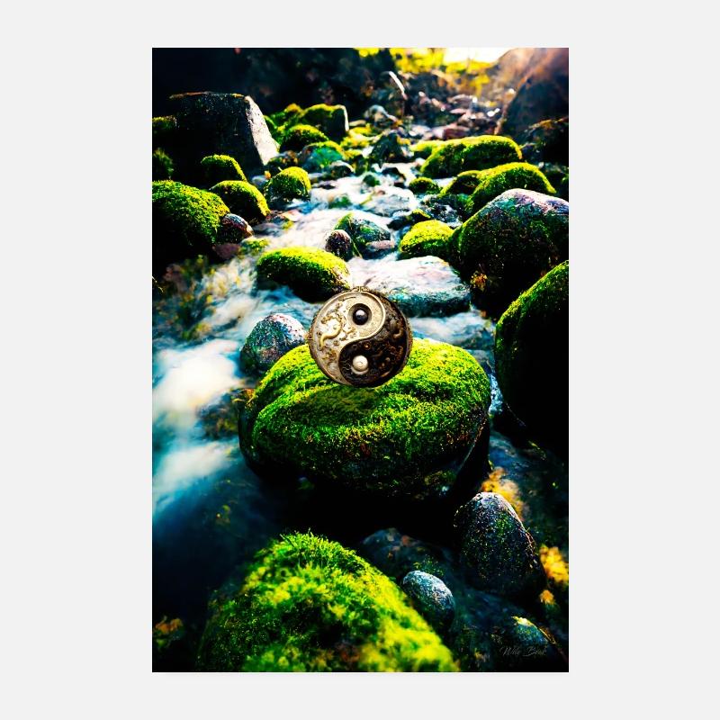 Yin Yang 6 Poster 8" x 12" (20x30 cm)