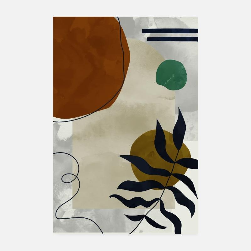 Pure & Modern - Poster 20x30 cm - Weiß