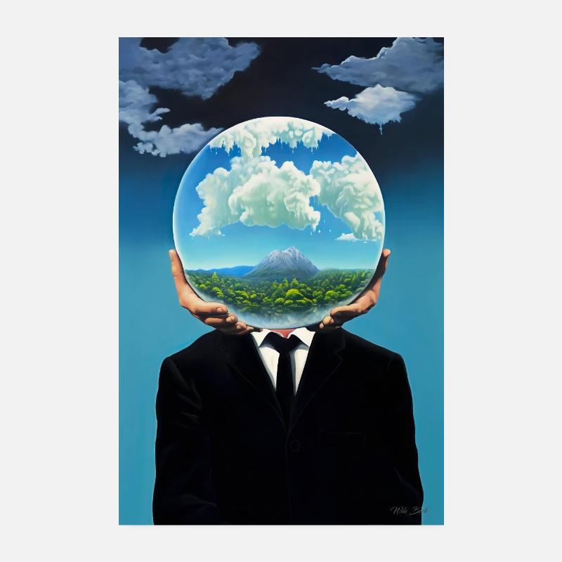 It's up to us Poster 8" x 12" (20x30 cm)