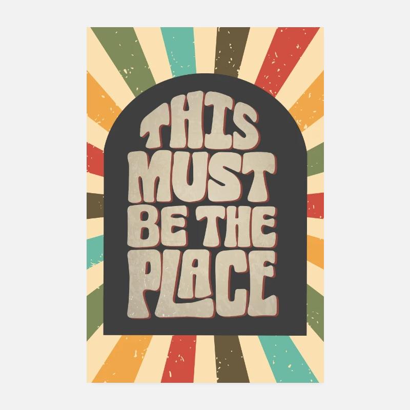 This must be the place2 Poster 8" x 12" (20x30 cm)