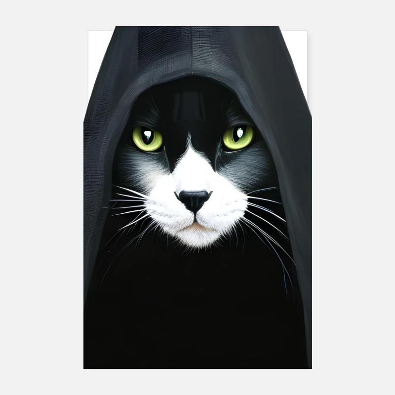 Chat mythique Poster 20 x 30 cm