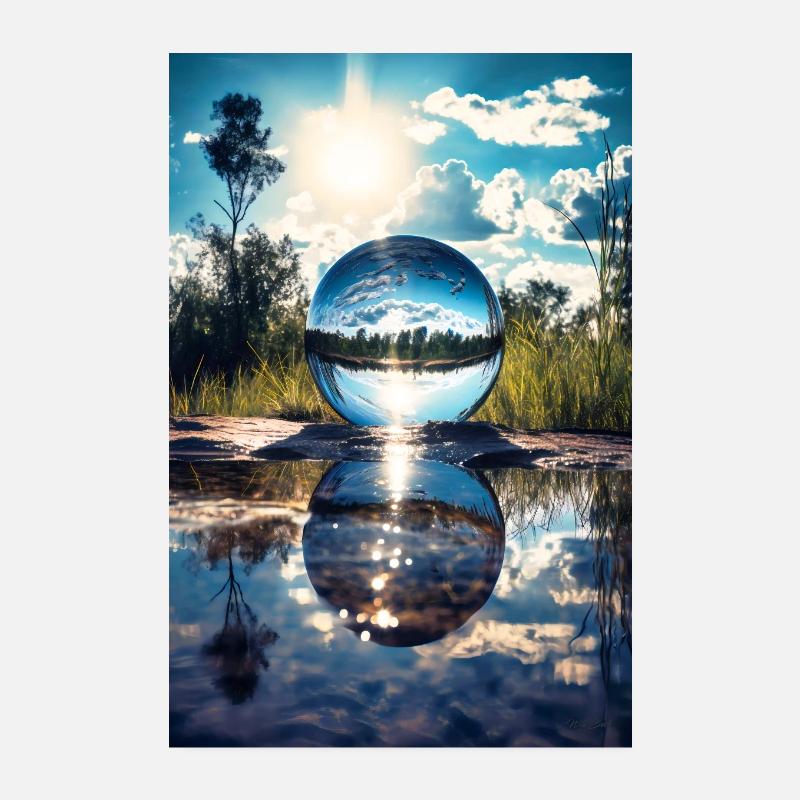 Reflection Poster 8" x 12" (20x30 cm)