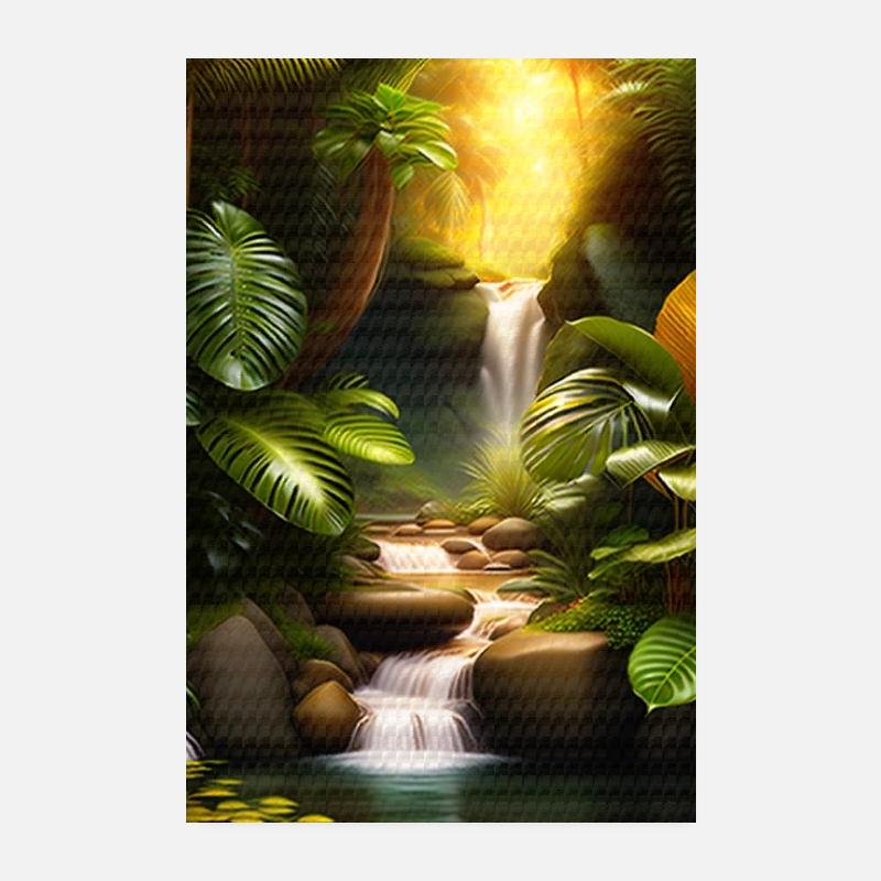 Jungle Poster 8" x 12" (20x30 cm)