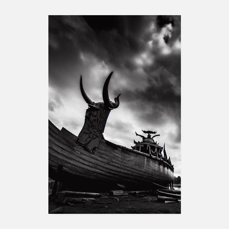 Odyssee - Poster 20x30 cm - Weiß