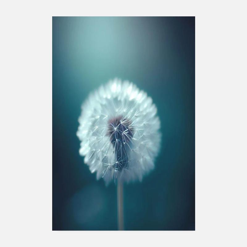 Dandelion Poster 8" x 12" (20x30 cm)