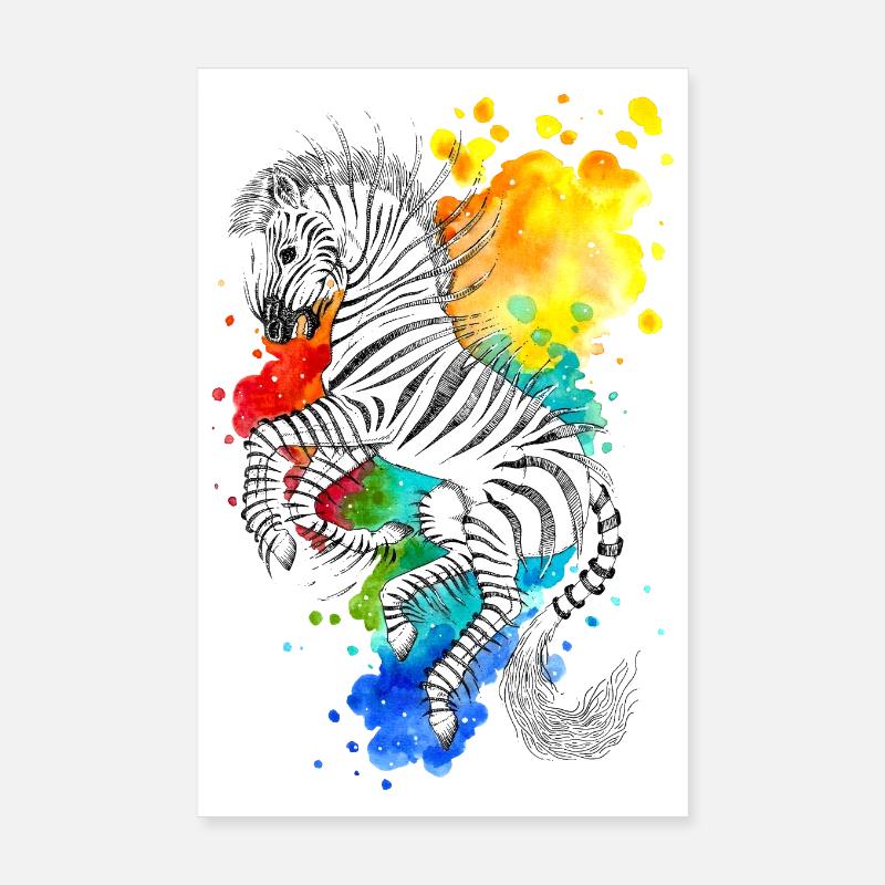 Stripes Poster 8" x 12" (20x30 cm)