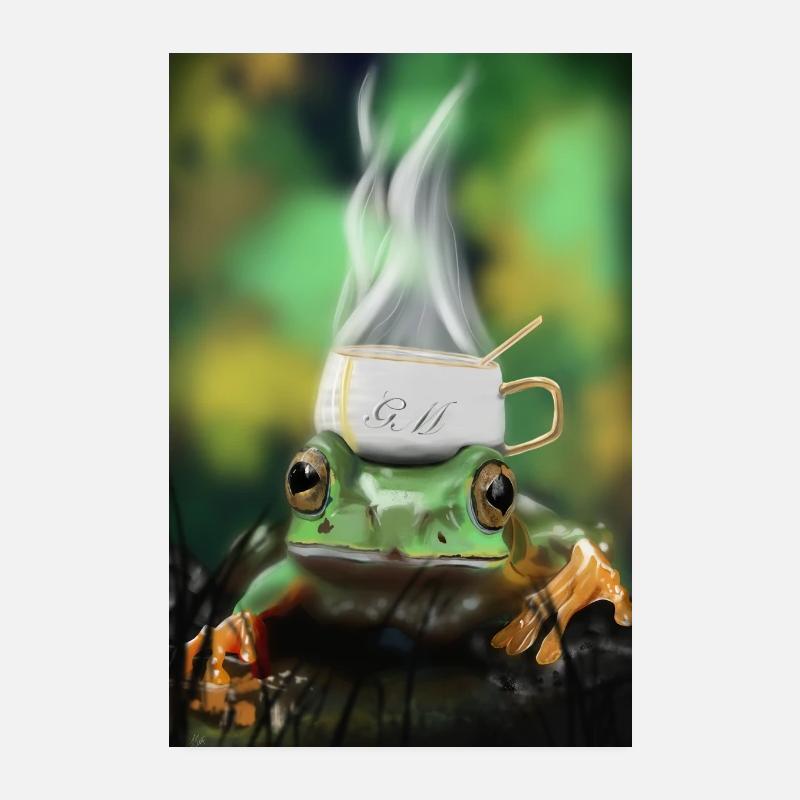 Good morning Poster 20 x 30 cm
