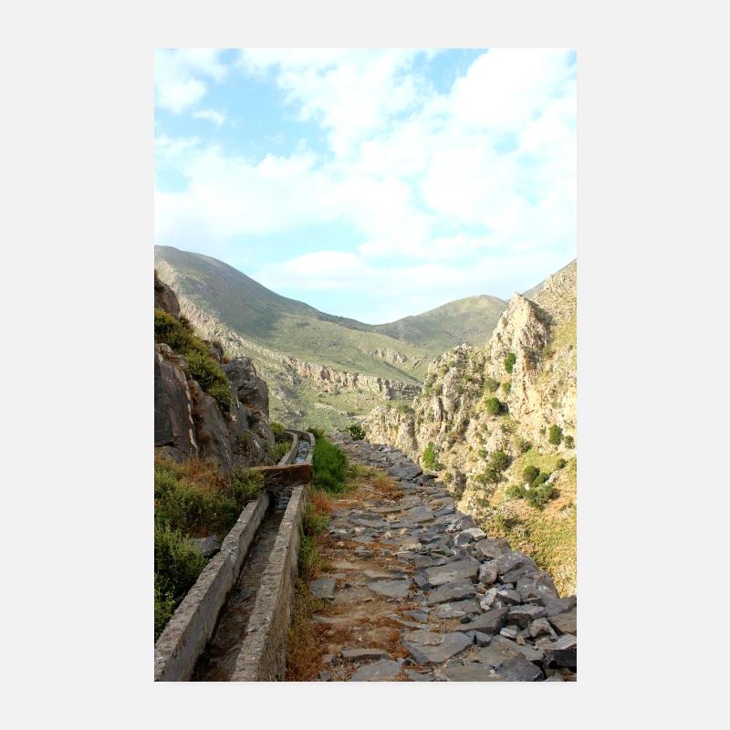 Mountain Mountains Mountain Landscape Poster Poster 8" x 12" (20x30 cm)