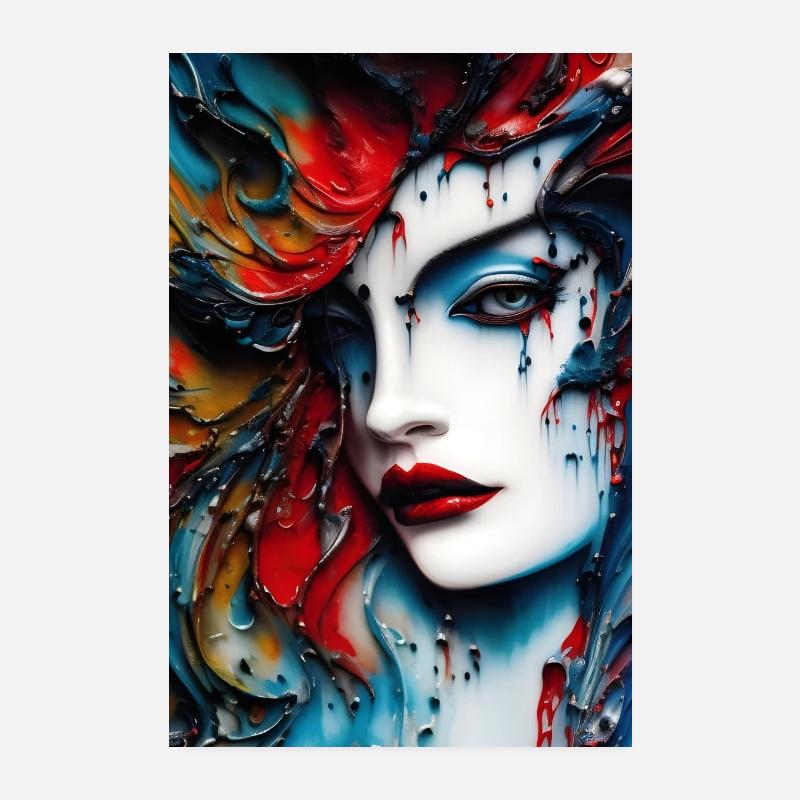 La beauté du mur Poster 20 x 30 cm