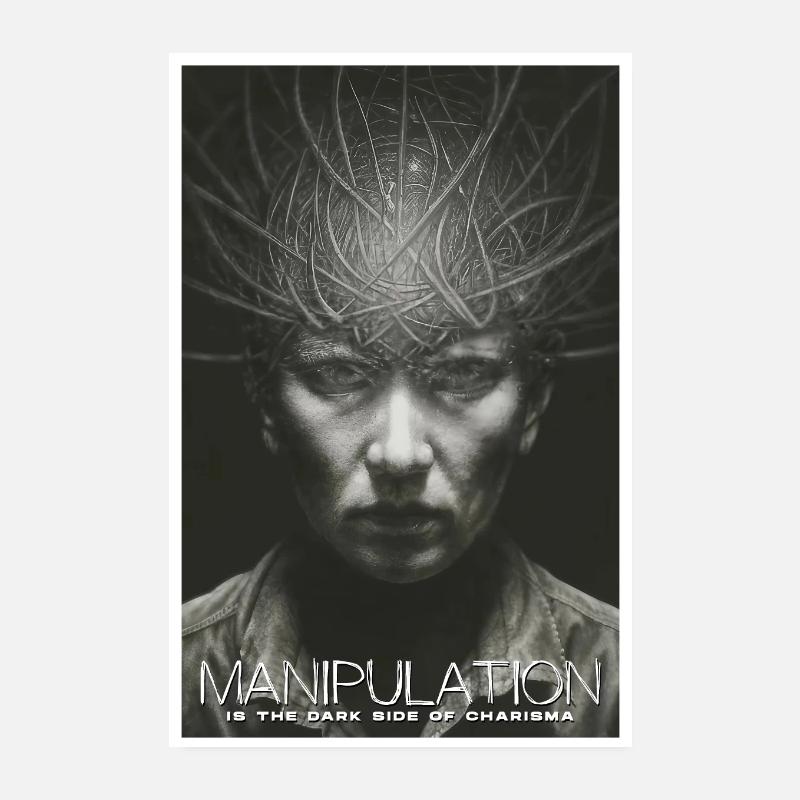 La manipulation est le côté obscur du charisme Poster 20 x 30 cm