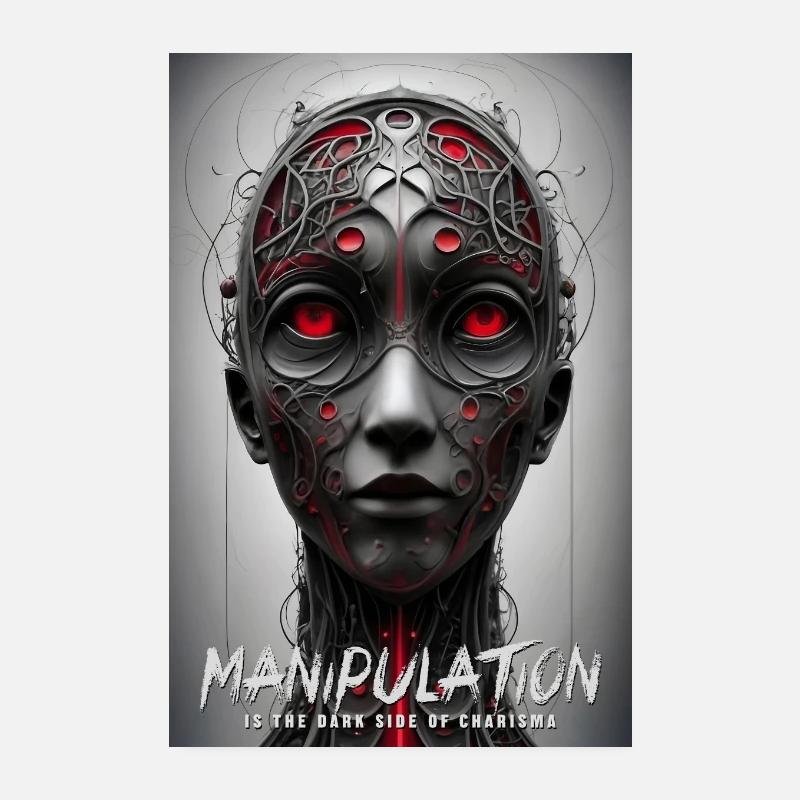 La manipulation est le côté obscur du charisme Poster 20 x 30 cm