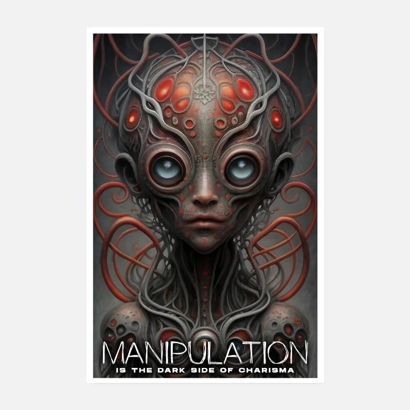 La manipulation est le côté obscur du charisme Poster 20 x 30 cm