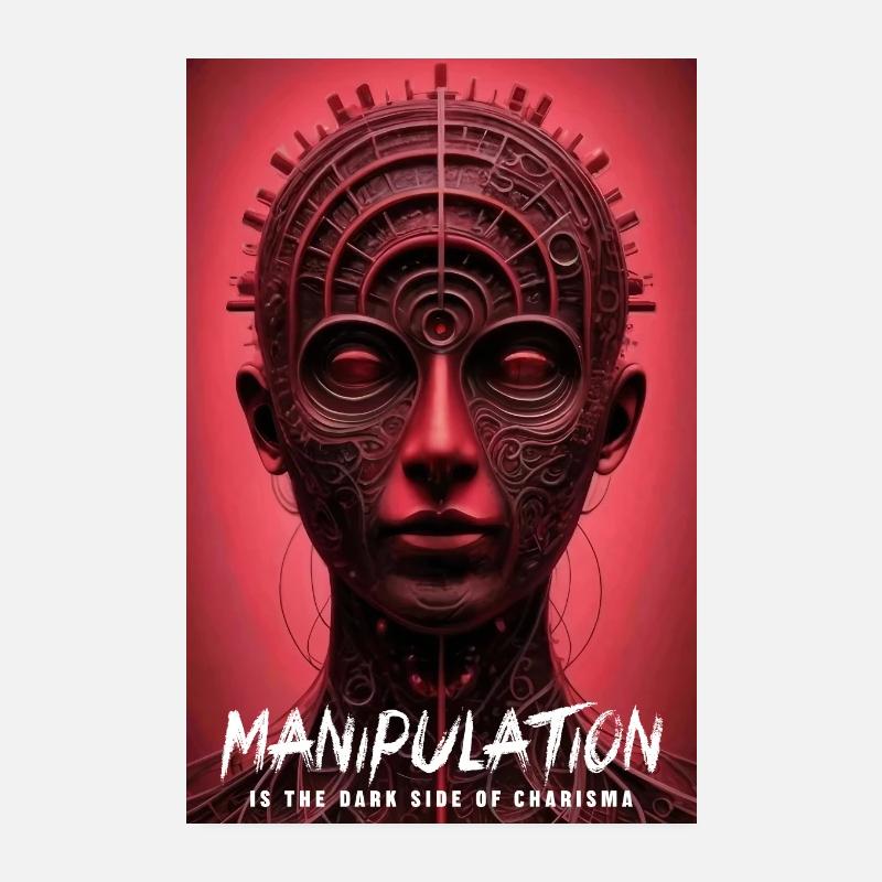 La manipulation est le côté obscur du charisme Poster 20 x 30 cm
