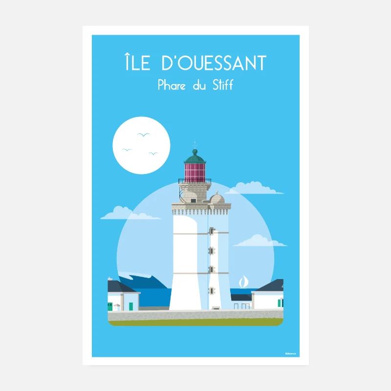 STEIFER LEUCHTTURM Poster 20x30 cm