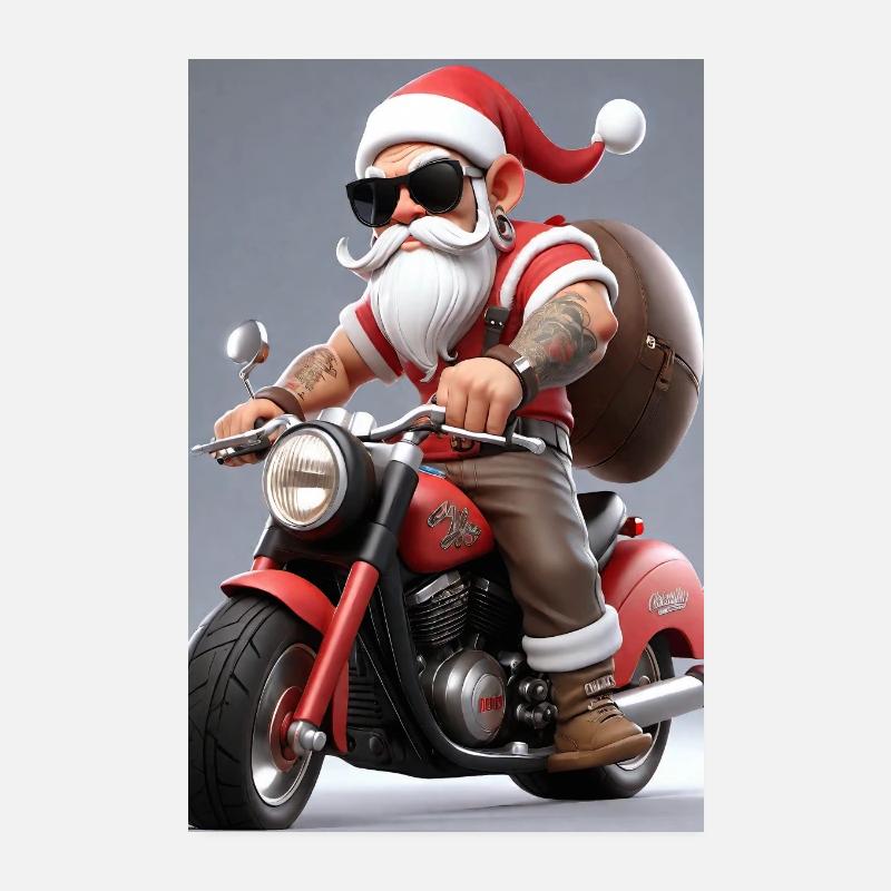 Veloce e serio Poster 20x30 cm