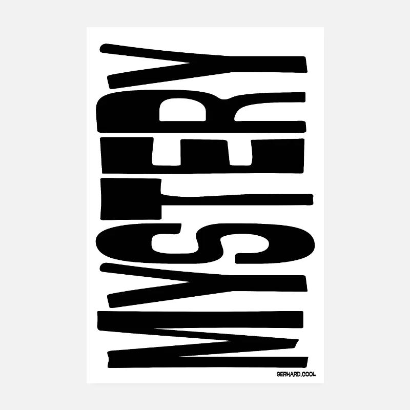 Mystère Poster 20 x 30 cm