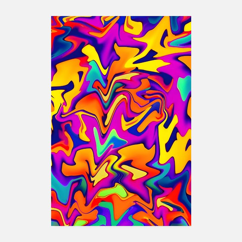 affiche coloré résumé contexte fond d'écran Poster 20 x 30 cm