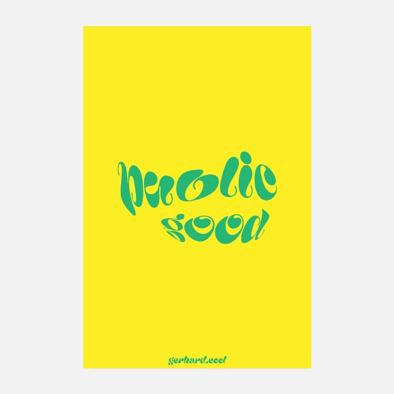 Intérêt général Poster 20 x 30 cm