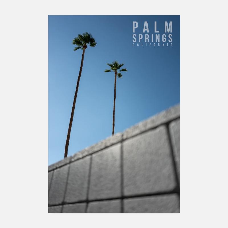 Palm Springs, California Poster 8" x 12" (20x30 cm)