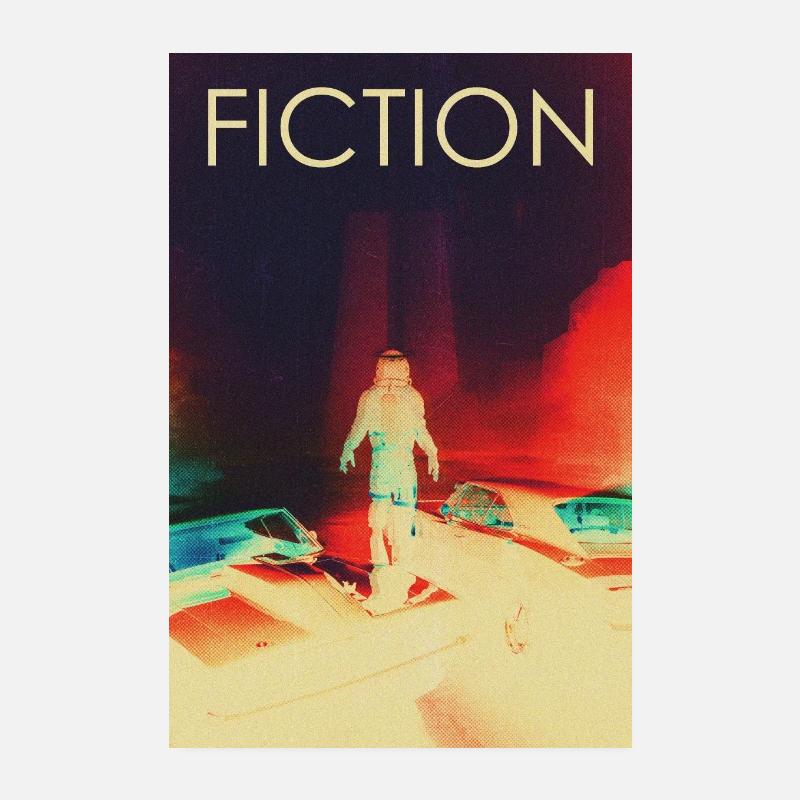 Fiction Poster 8" x 12" (20x30 cm)