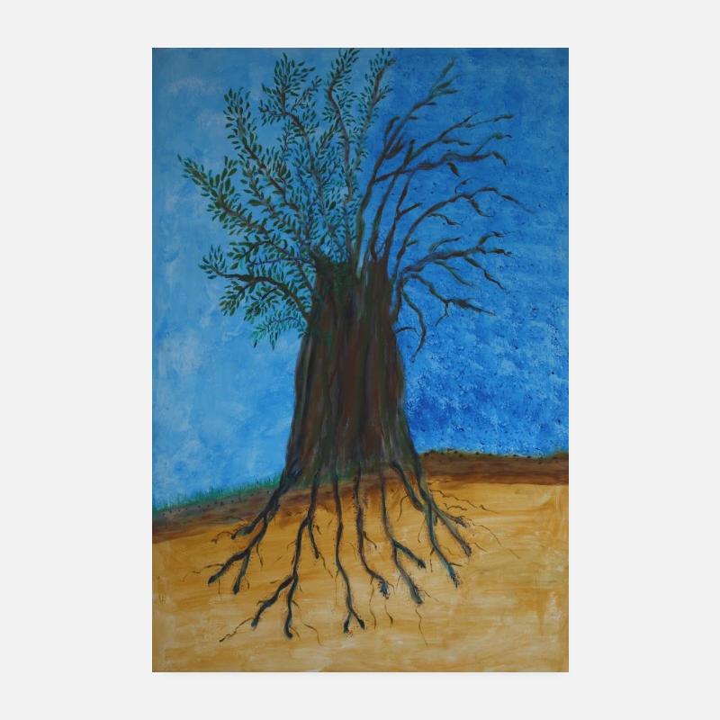 Der Baum in der Raunkier-Klassifikation Poster 20x30 cm