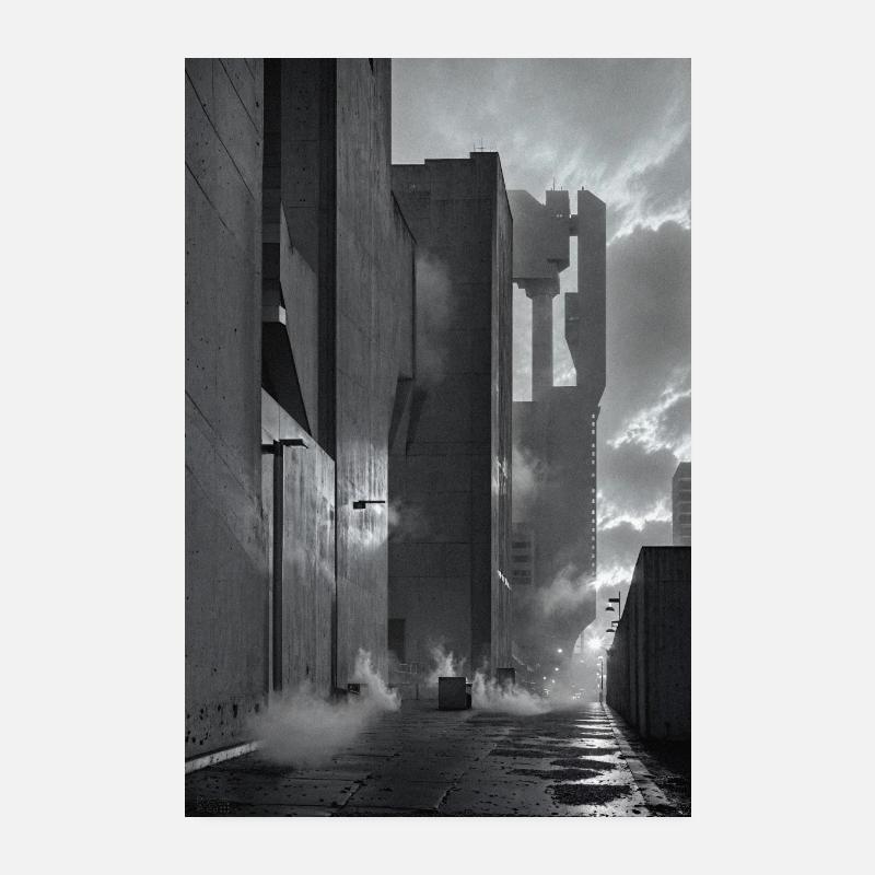 City #010 Poster 8" x 12" (20x30 cm)