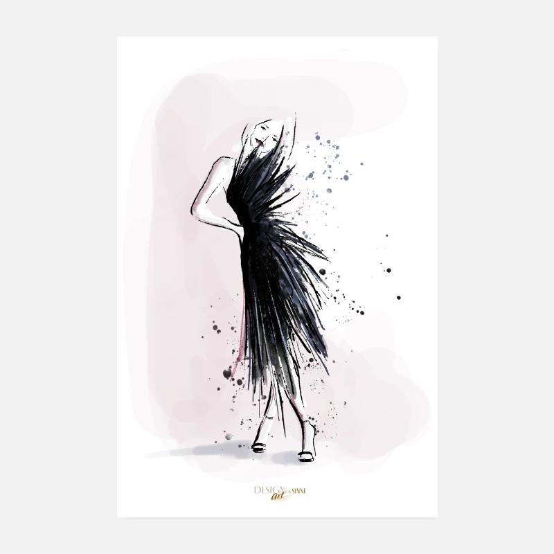 Federkleid Poster 20x30 cm