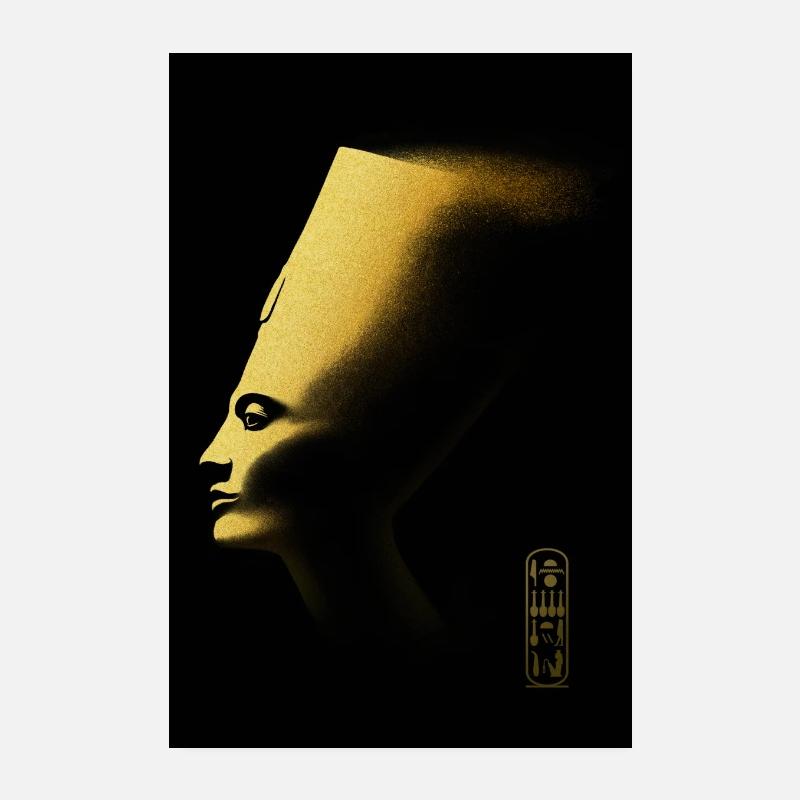 Nofretete Poster 20x30 cm